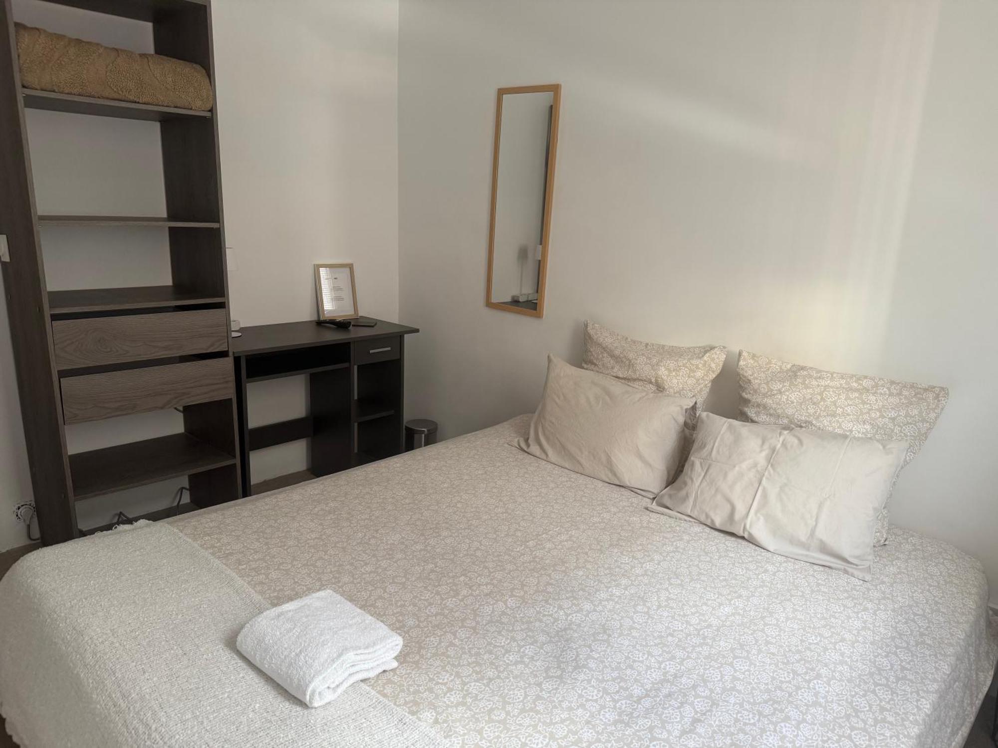 Privat Room In Private Security Residence With Free Parking, 1 Minute From Tramway, 9 Minutes From De Center, Accessible All Transports Νίκαια Εξωτερικό φωτογραφία